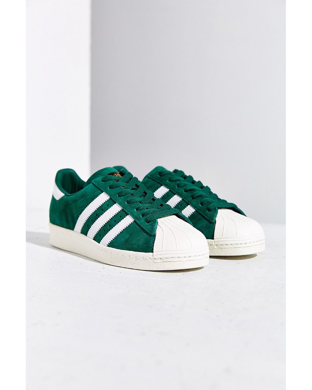 adidas Originals Superstar 80s Deluxe Sneaker in Green | Lyst