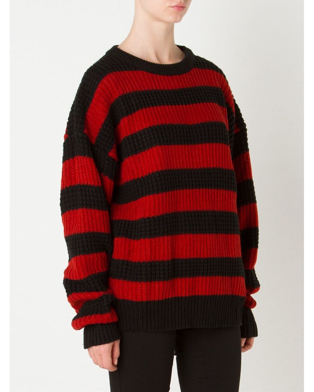 Striped hotsell red sweater