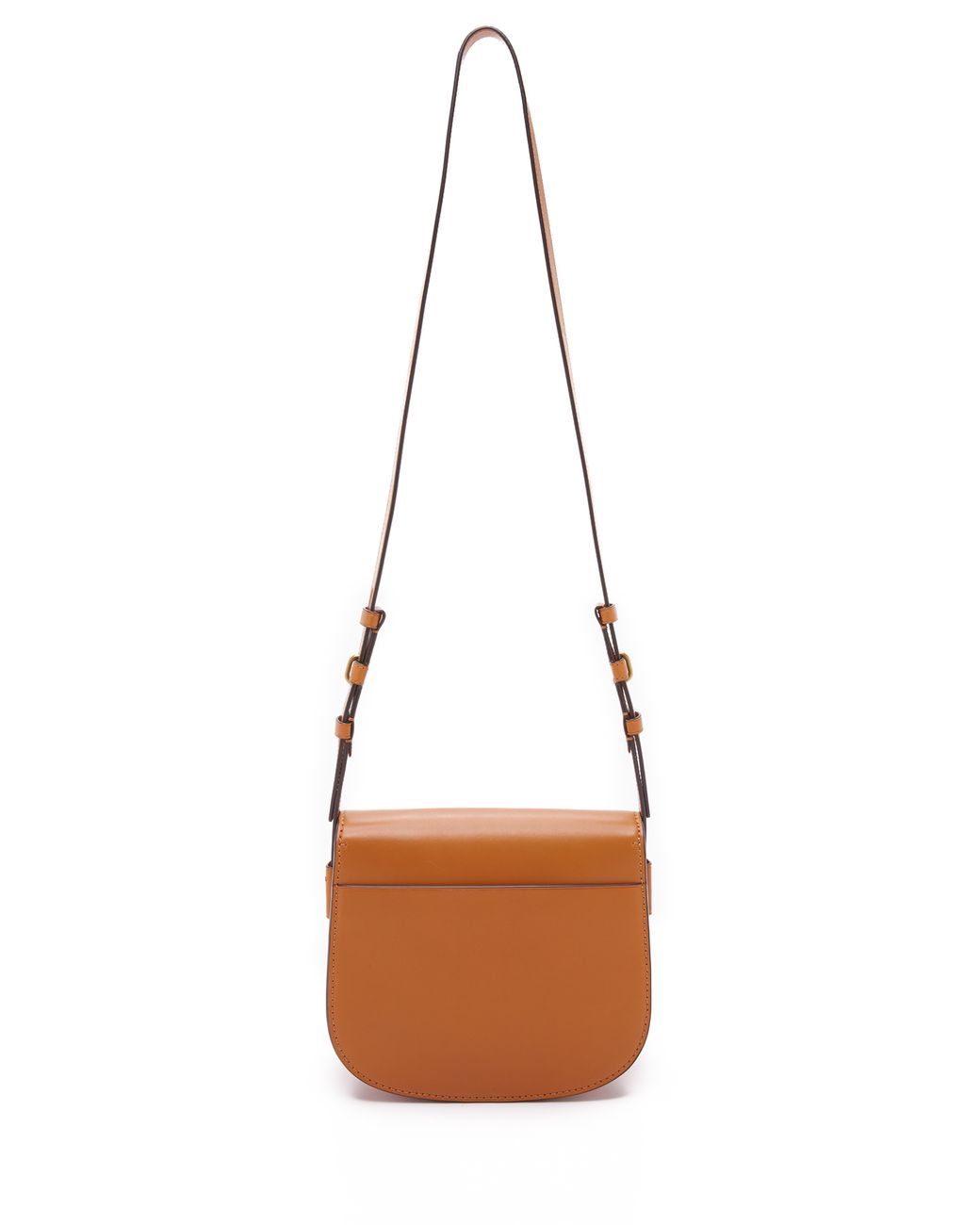 Everly leather flap shop saddle bag tory burch