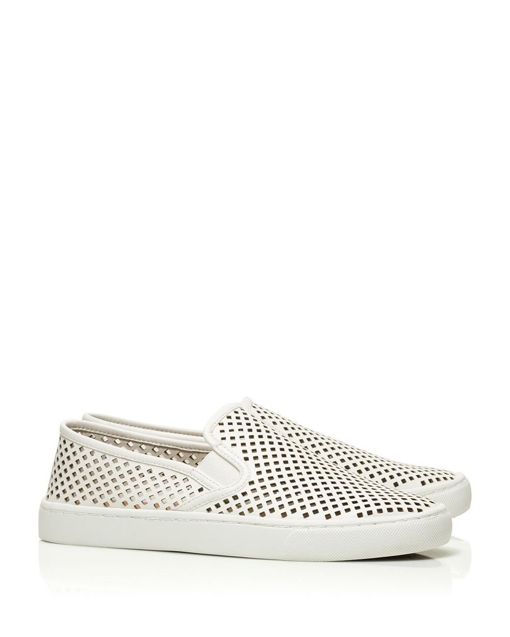 Tory Burch Jesse Perforated Sneaker in White Lyst