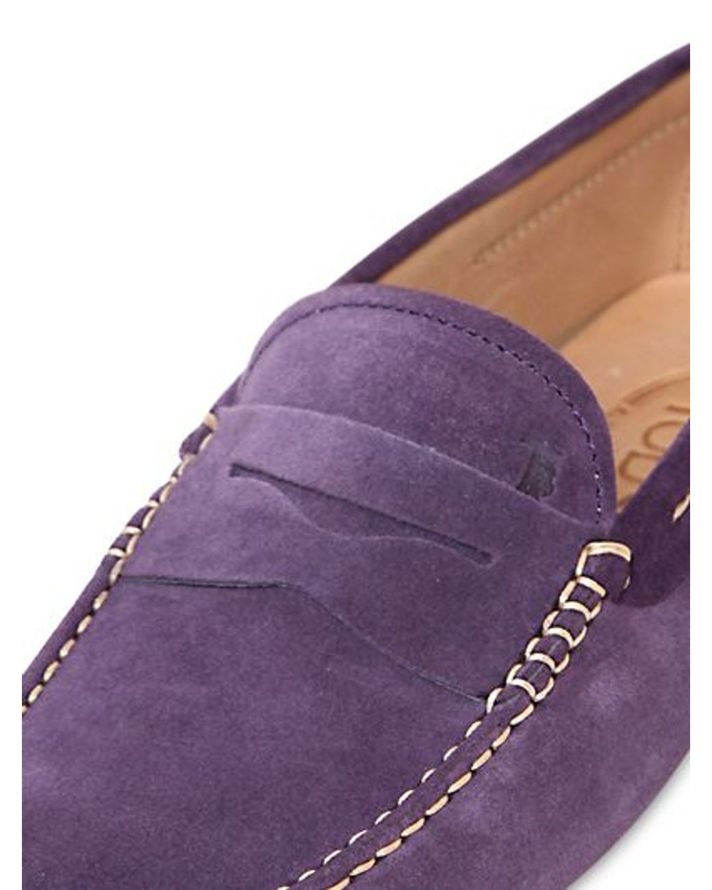 Purple store driving shoes