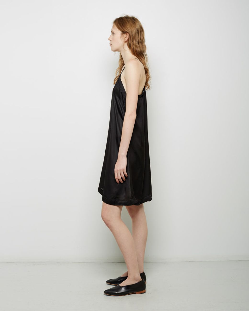 Isabel Marant Vail Silk-Crepe Slip Dress in Black | Lyst