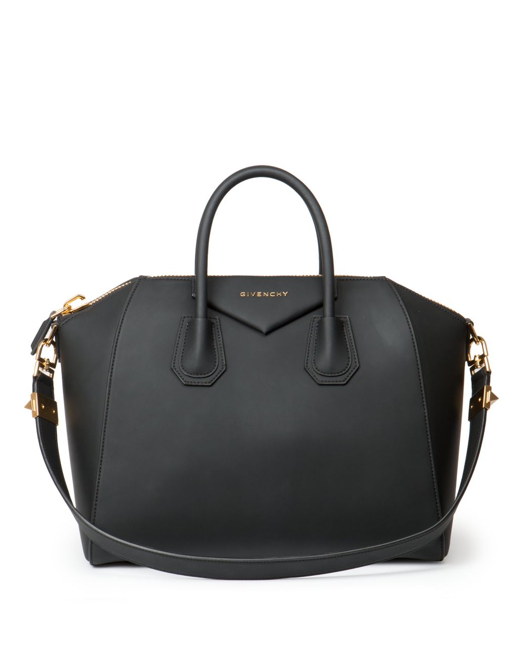 Givenchy Antigona Medium Faux-leather Satchel in Black | Lyst
