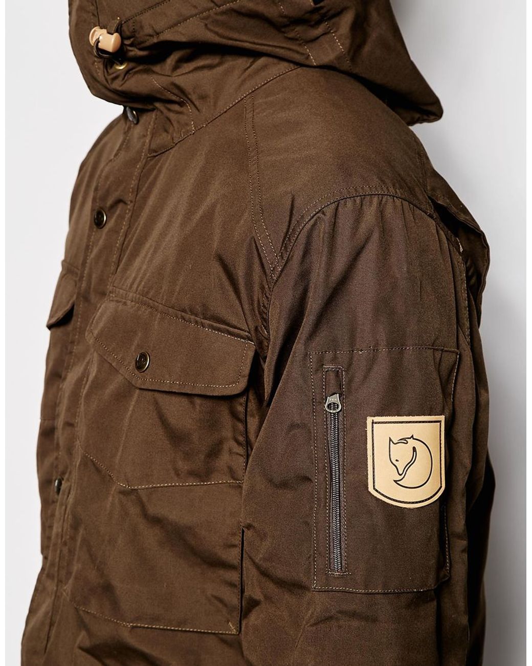Fjallraven Sarek Trekking Jacket in Brown for Men | Lyst