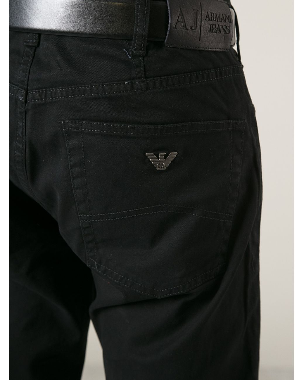 Black deals armani jeans