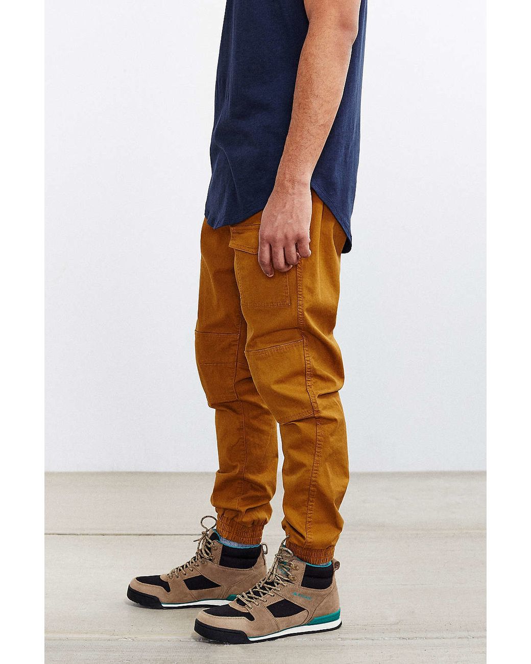 Buy Green Slim Fit Cargo Pants for Men