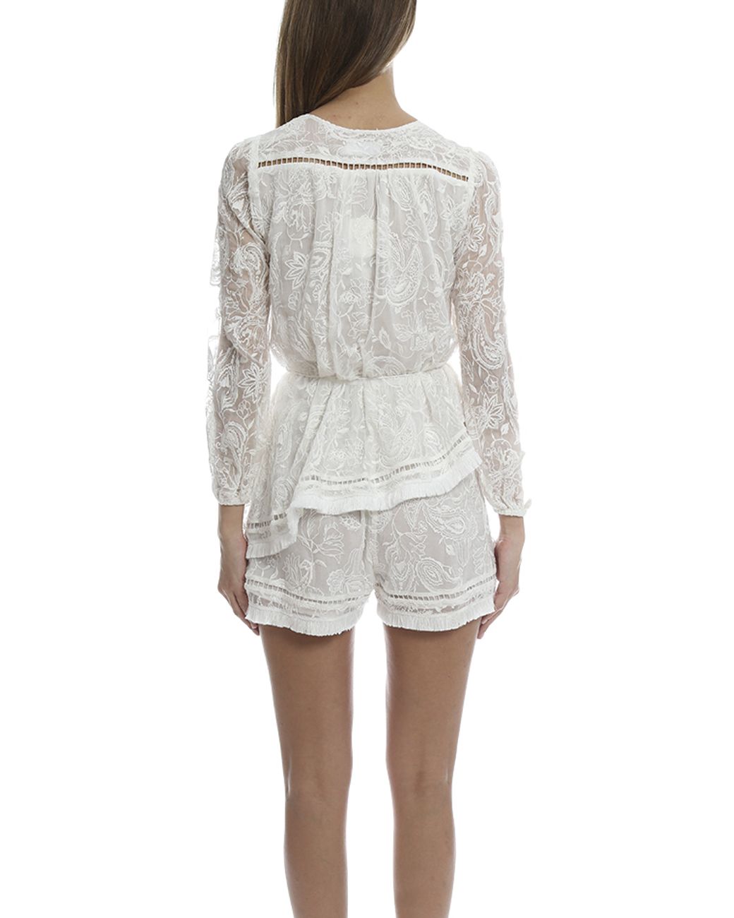Zimmermann Henna Floating Playsuit in 