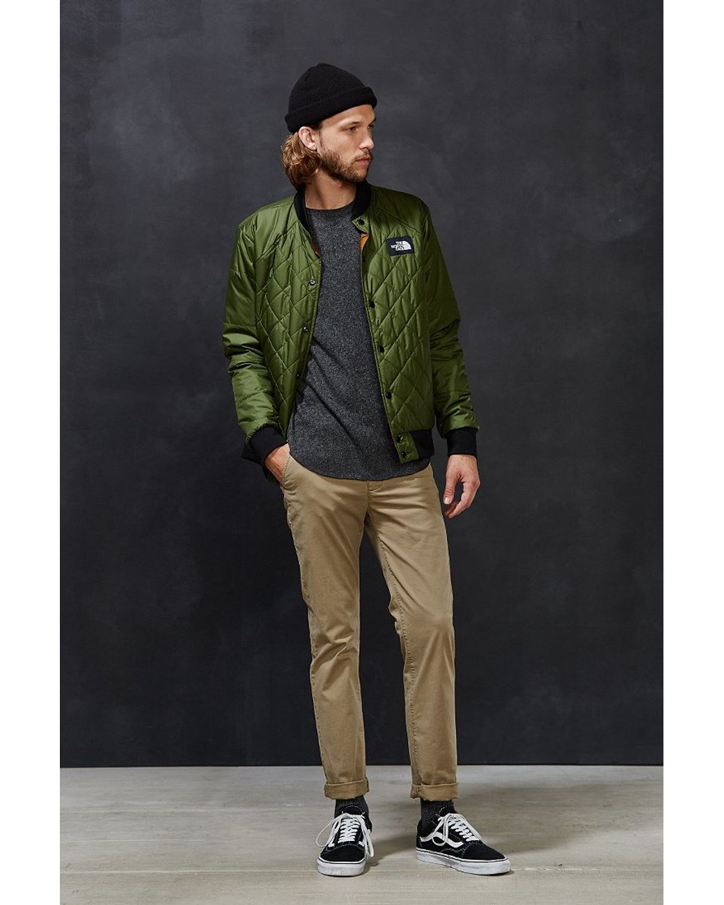 The North Face Jester Bomber Jacket in Green for Men | Lyst
