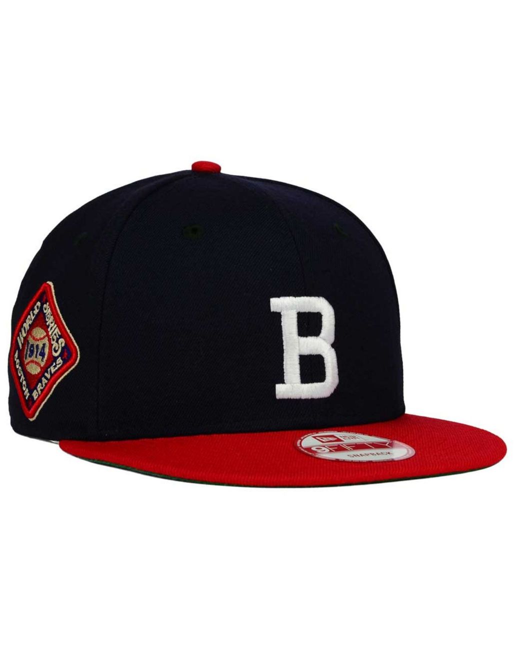 New Era 9Fifty Cooperstown Collection Boston Braves Baseball Hat - Snapback