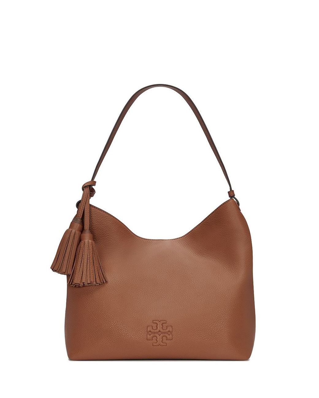 Tory Burch 86844 Moose Brown With Gold Hardware Thea Slouchy
