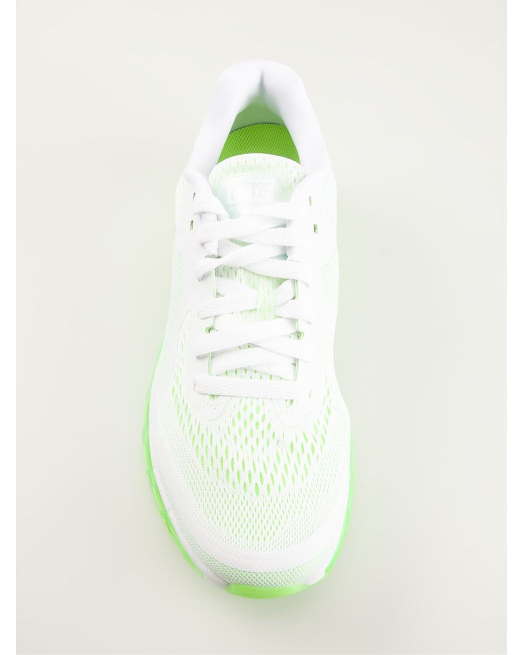 vrouw Couscous bedriegen Nike 'Air Max 2014' Neon Sole Sneakers in White for Men | Lyst