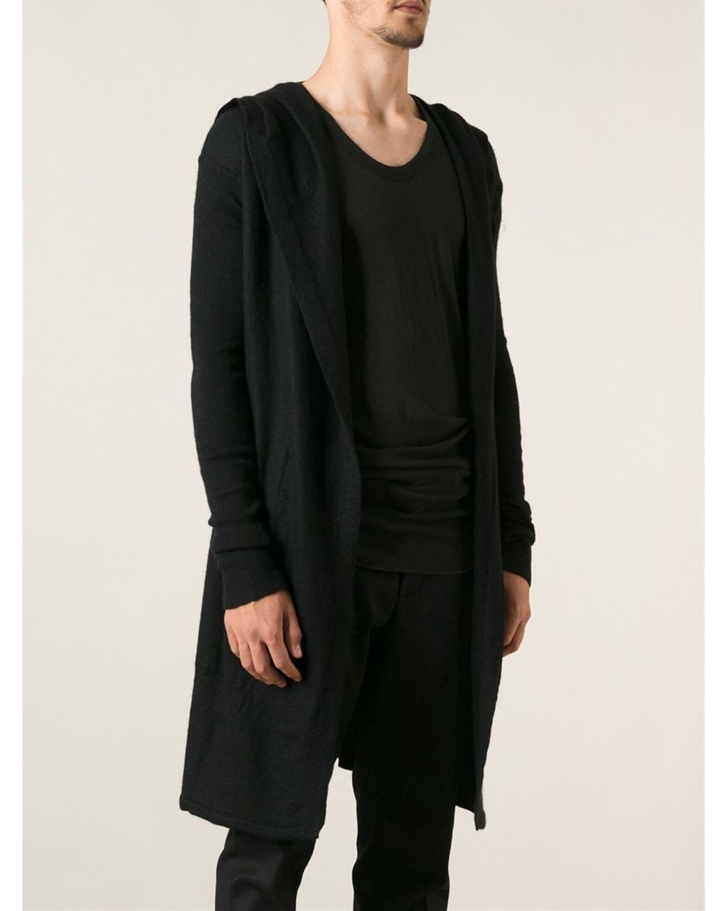 即納-96時間限定 Rick Owens カーディガン / BLK | climathon.pl