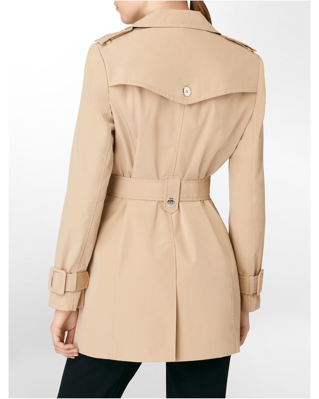 Calvin Klein White Label Belted Trench 