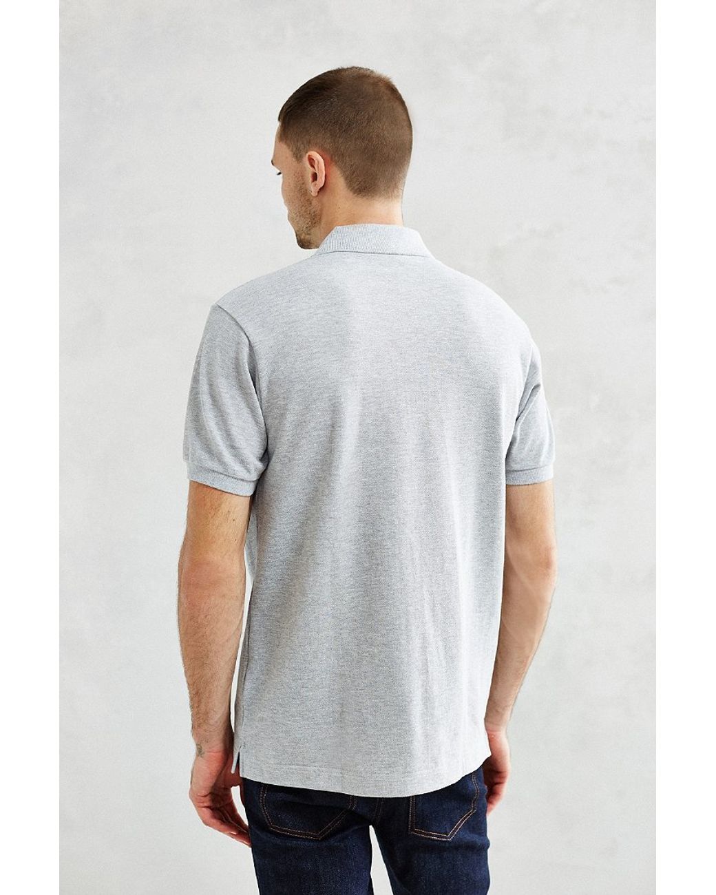 Lacoste Peanuts Charlie Brown Shirt in Silver (Gray) for Men | Lyst