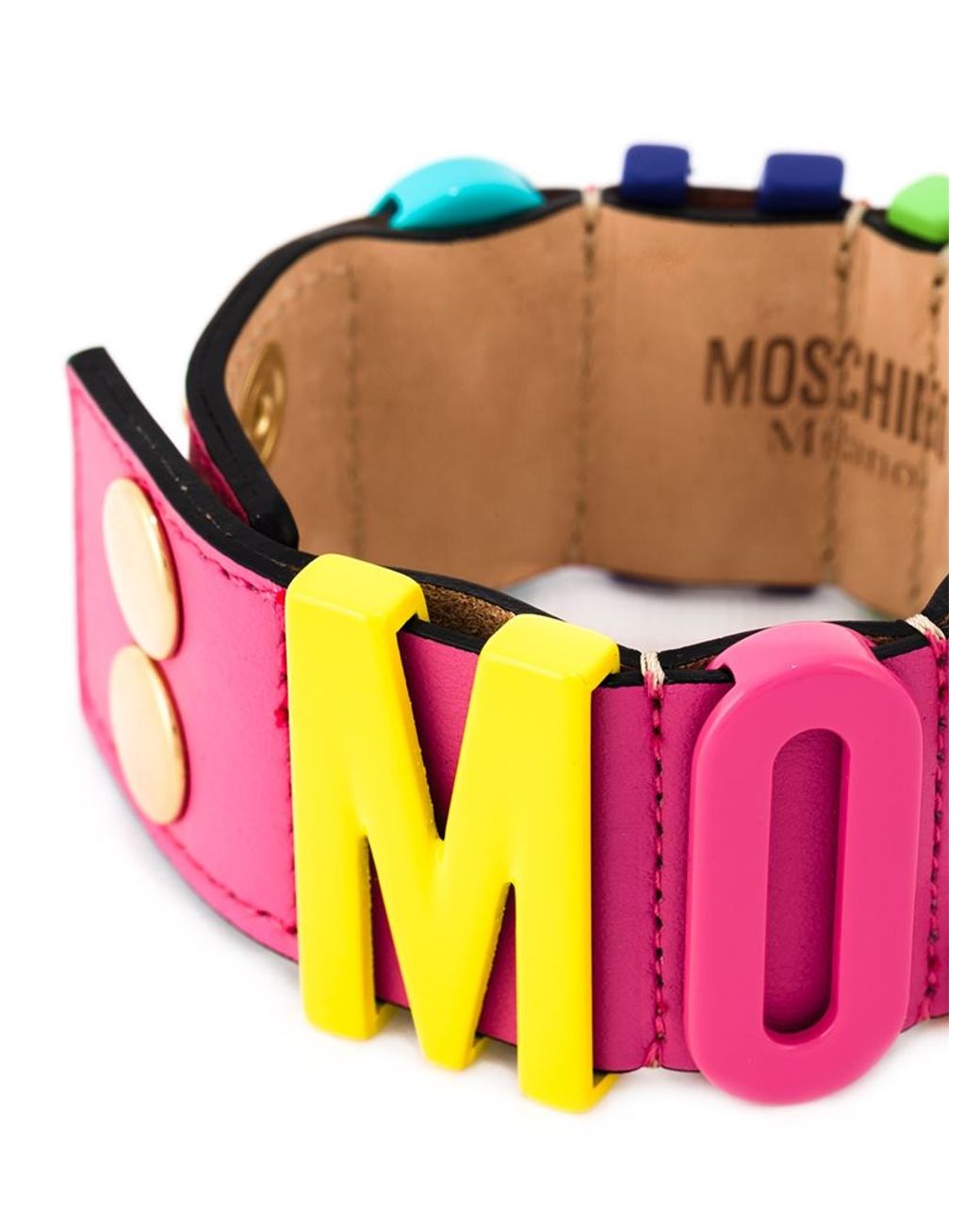 MoschinoモスキーノTeddy Bear Logo Braceletレスレット Moschino Teddy Bear Bracelet | Gold | FARFETCH