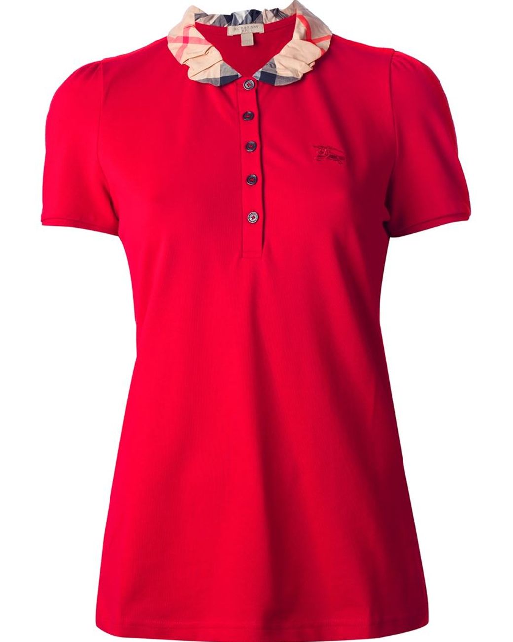 Burberry polo sale shirt womens bordeaux