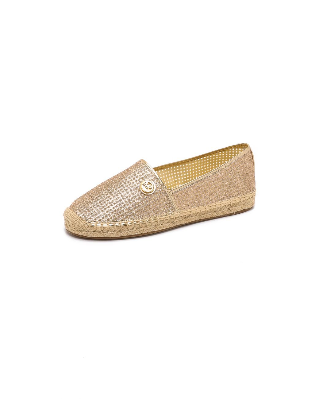MICHAEL Michael Kors Kendrick Espadrilles in Metallic Lyst