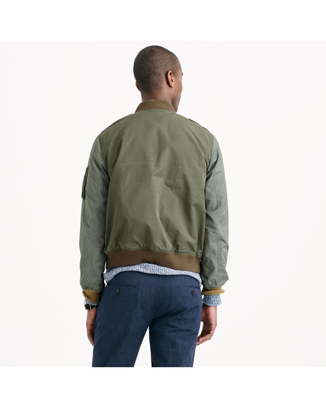 J crew wallace store and barnes bomber jacket