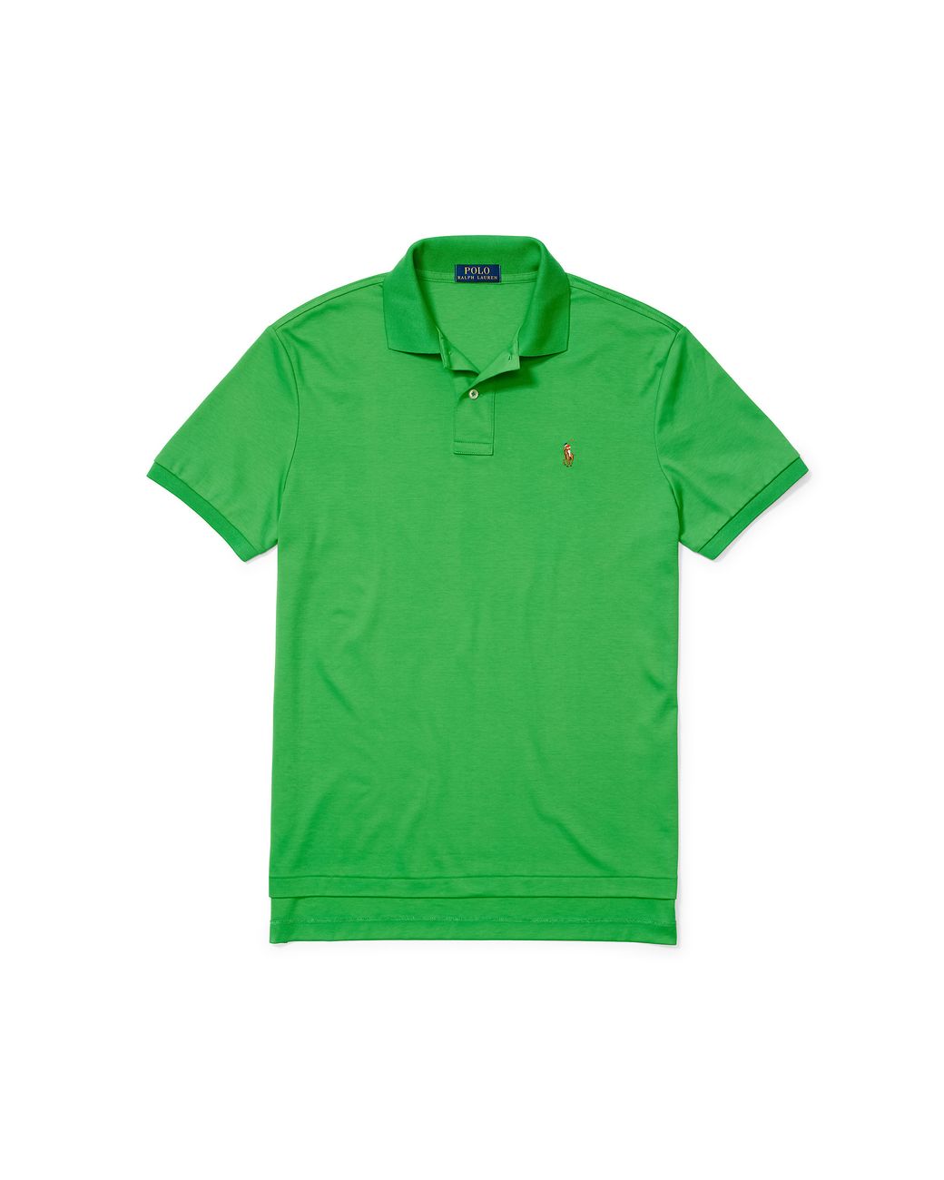 neon green ralph lauren polo shirt