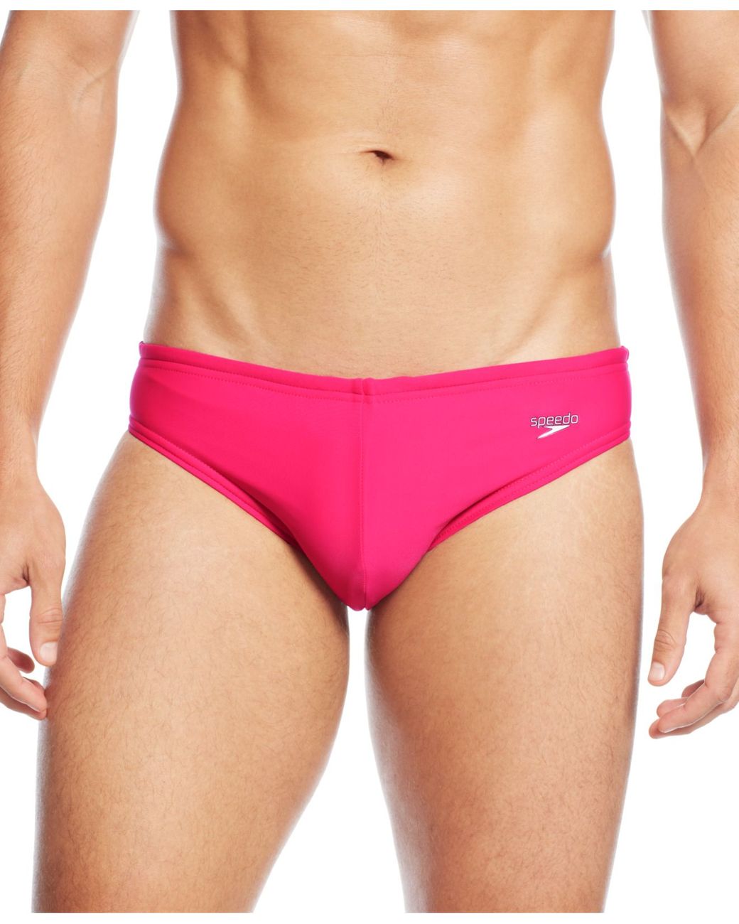 Speedo Solar One Inch Swim Briefs in Pink for Men | Lyst