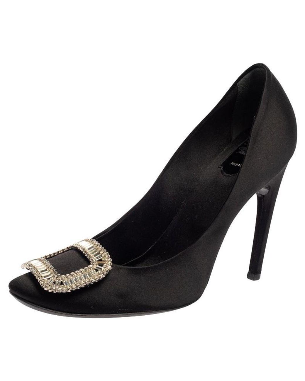 roger vivier satin