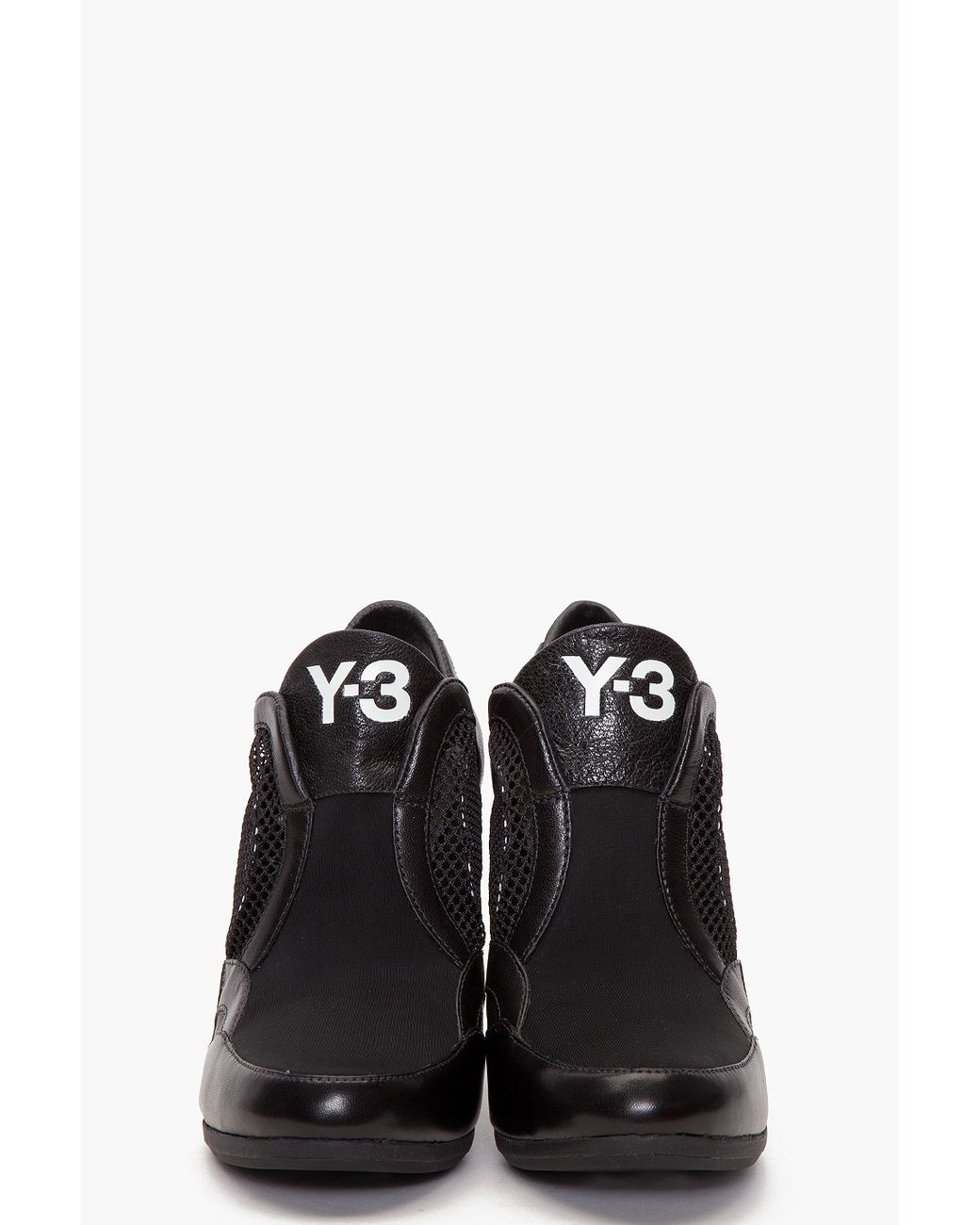 Y-3 Torsion Heels in Black | Lyst