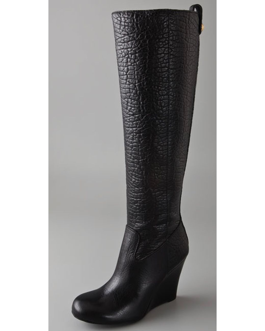 Tory Burch Dabney Wedge Boots in Black 