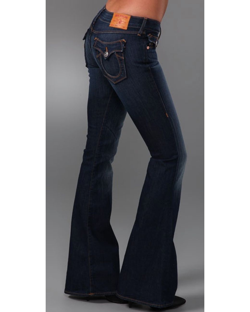 True Religion Carrie Flare Jeans in Blue | Lyst