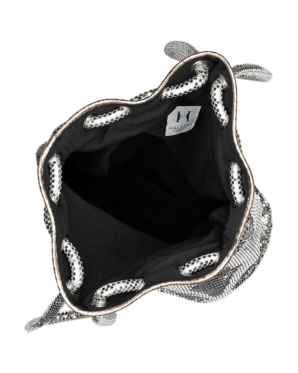 Halston heritage outlet bucket bag