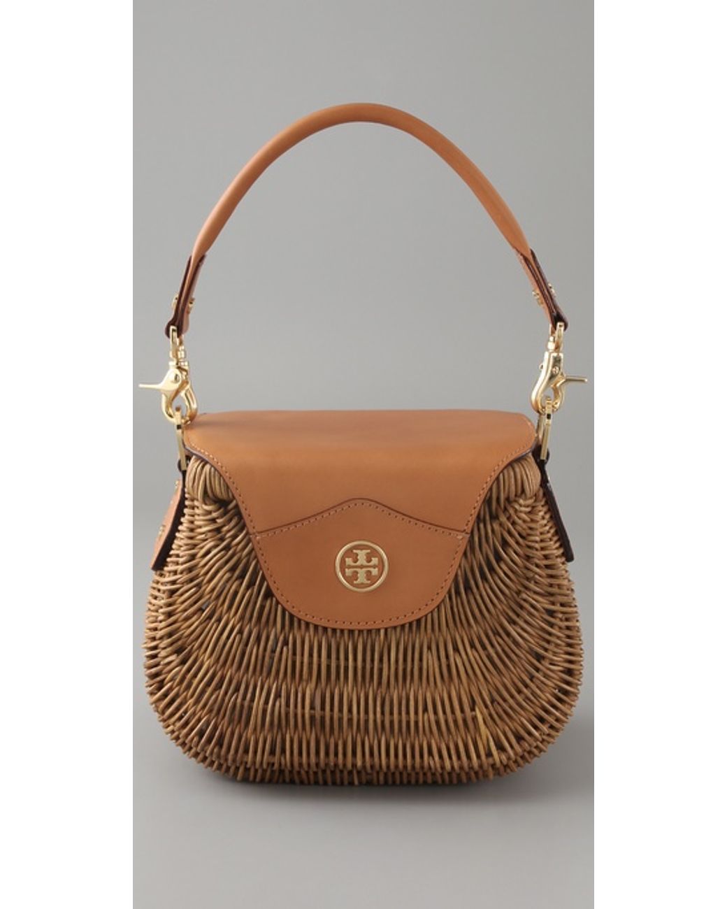 Tory Burch Small Wicker Basket Bag in Natural Lyst