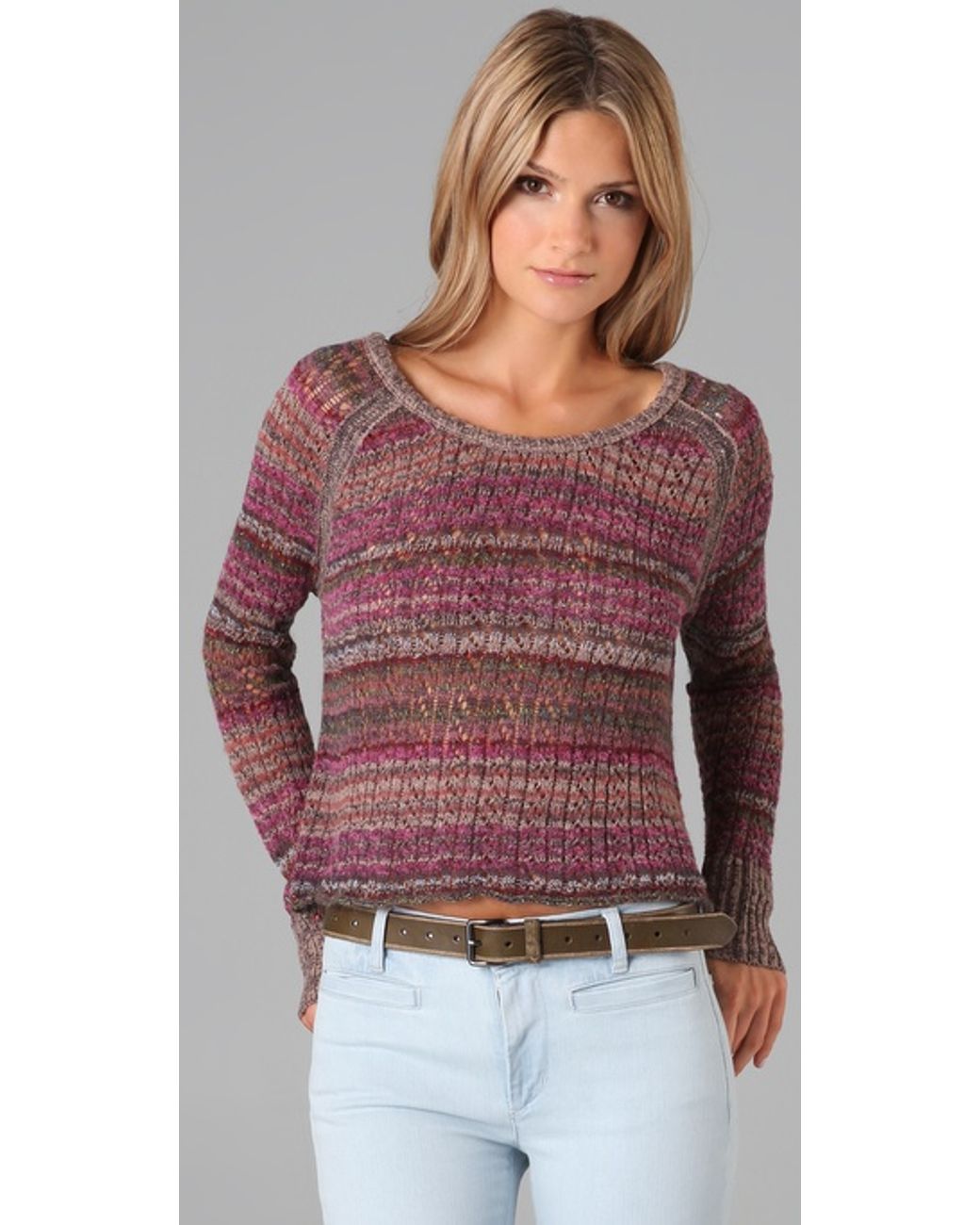 Forest Pullover in Faded Rose in Pink 
