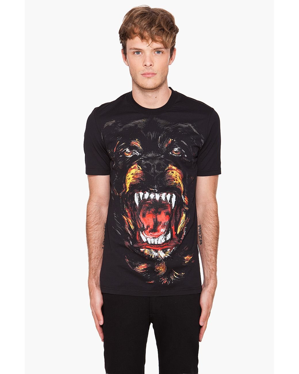 Givenchy Rottweiler Tee in Black for Men | Lyst