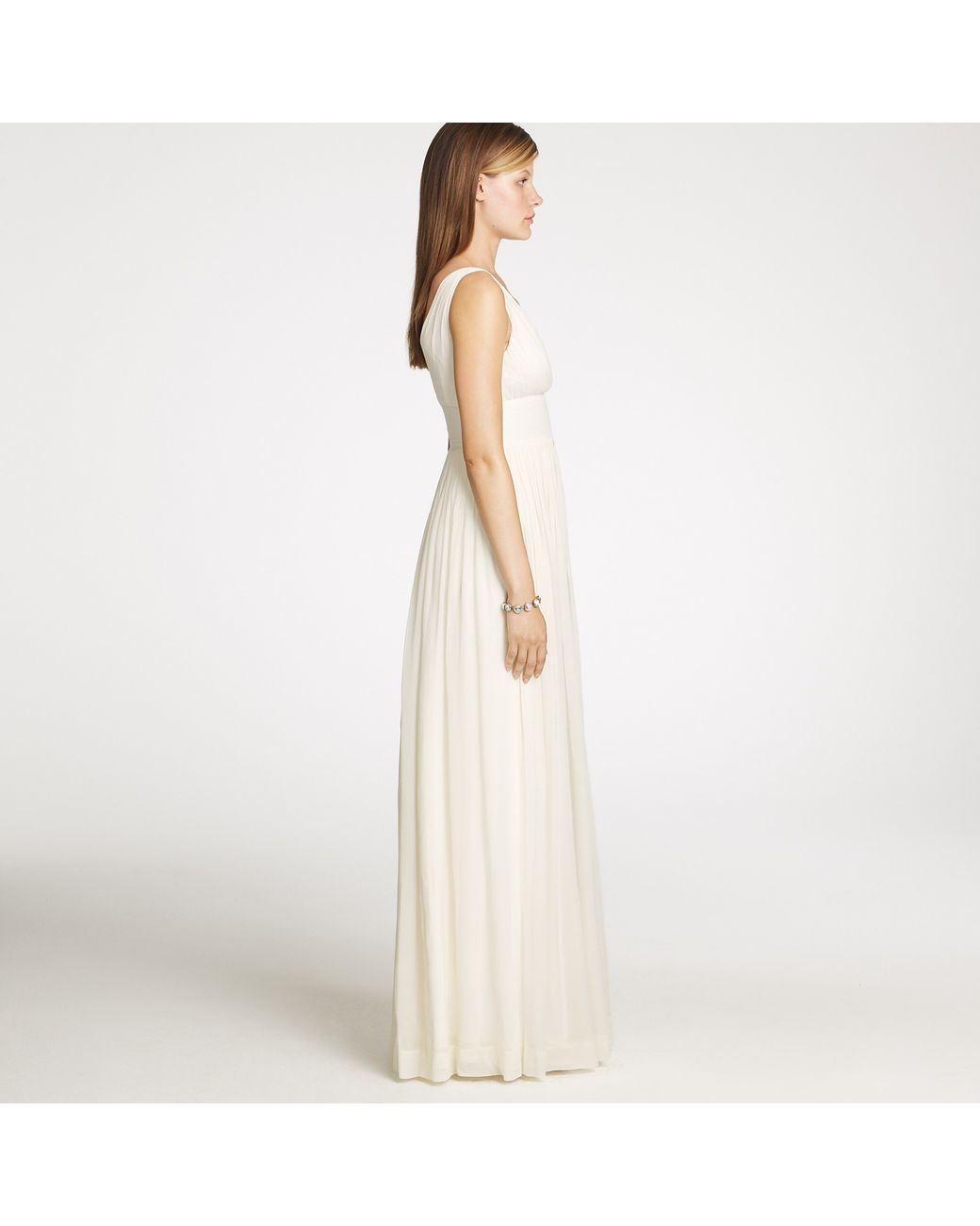 J crew store silk dress