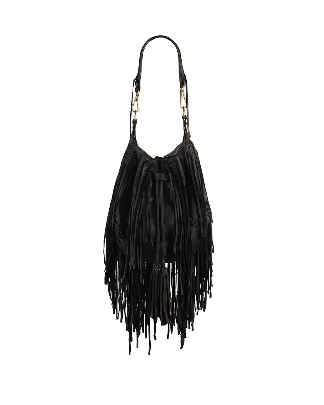 Mandala Round Black fringe Leather Bag – Rama Boho Fashion