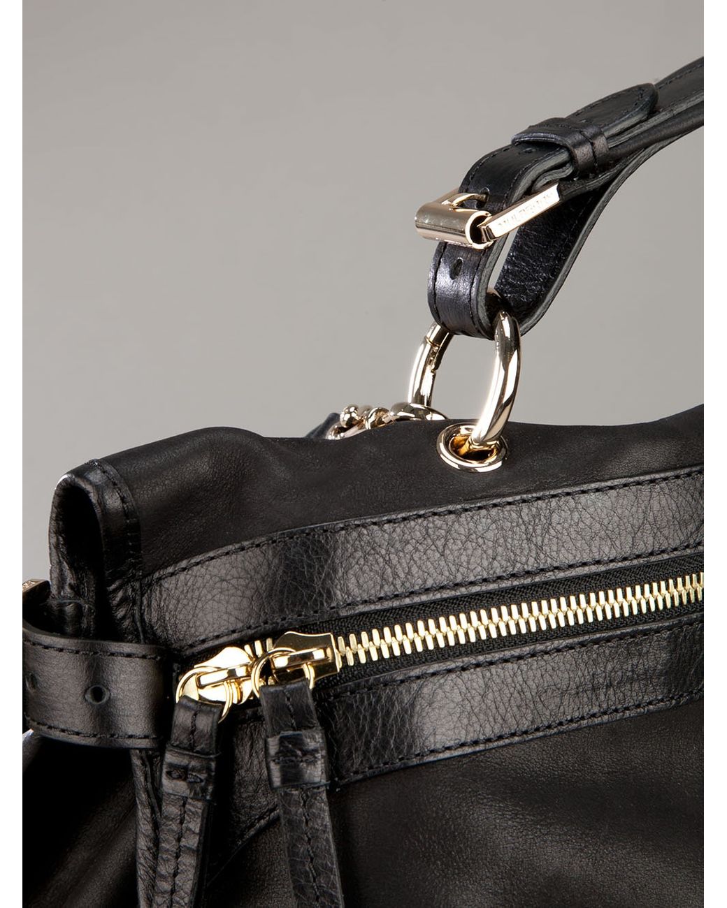 Mulberry Taylor Satchel in Black Lyst UK