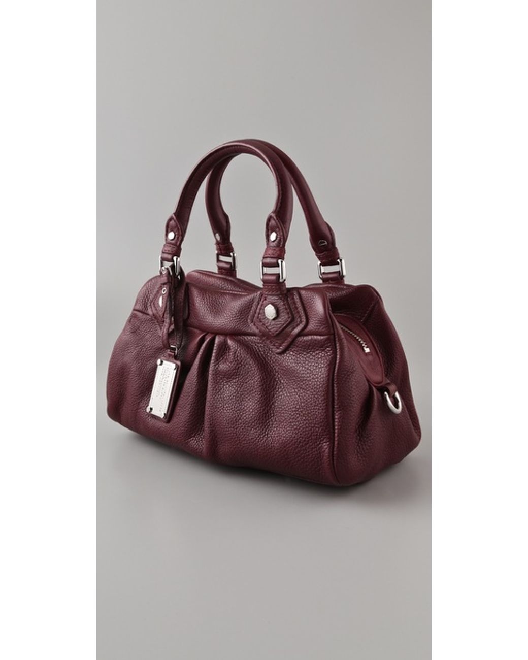 Marc By Marc Jacobs Classic Q Baby Groovee Satchel in Purple