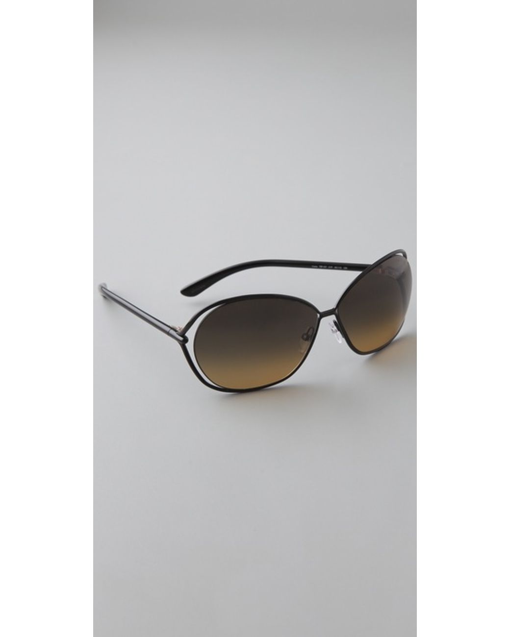 Tom Ford Carla Sunglasses in Black | Lyst