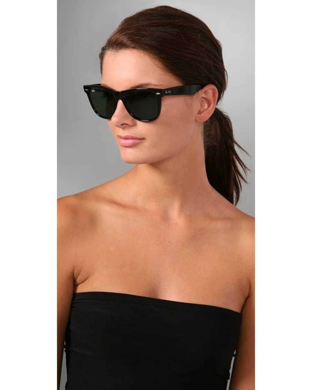 Ray-Ban Outsiders Oversized Wayfarer Sunglasses in Black | Lyst