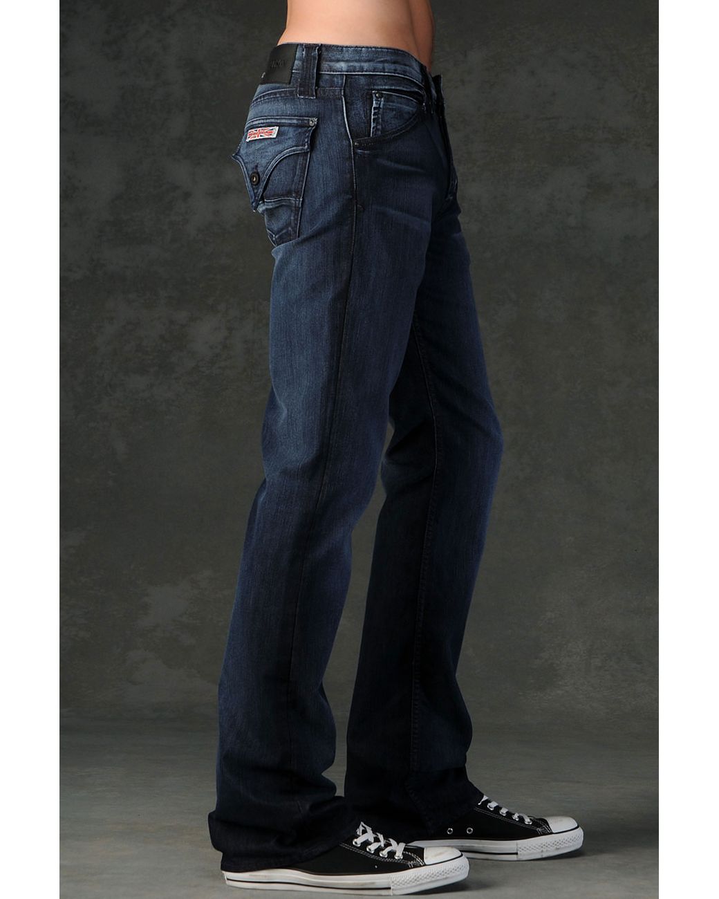 Hudson Jeans Webber Flap Pocket Bootcut in Blue for Men