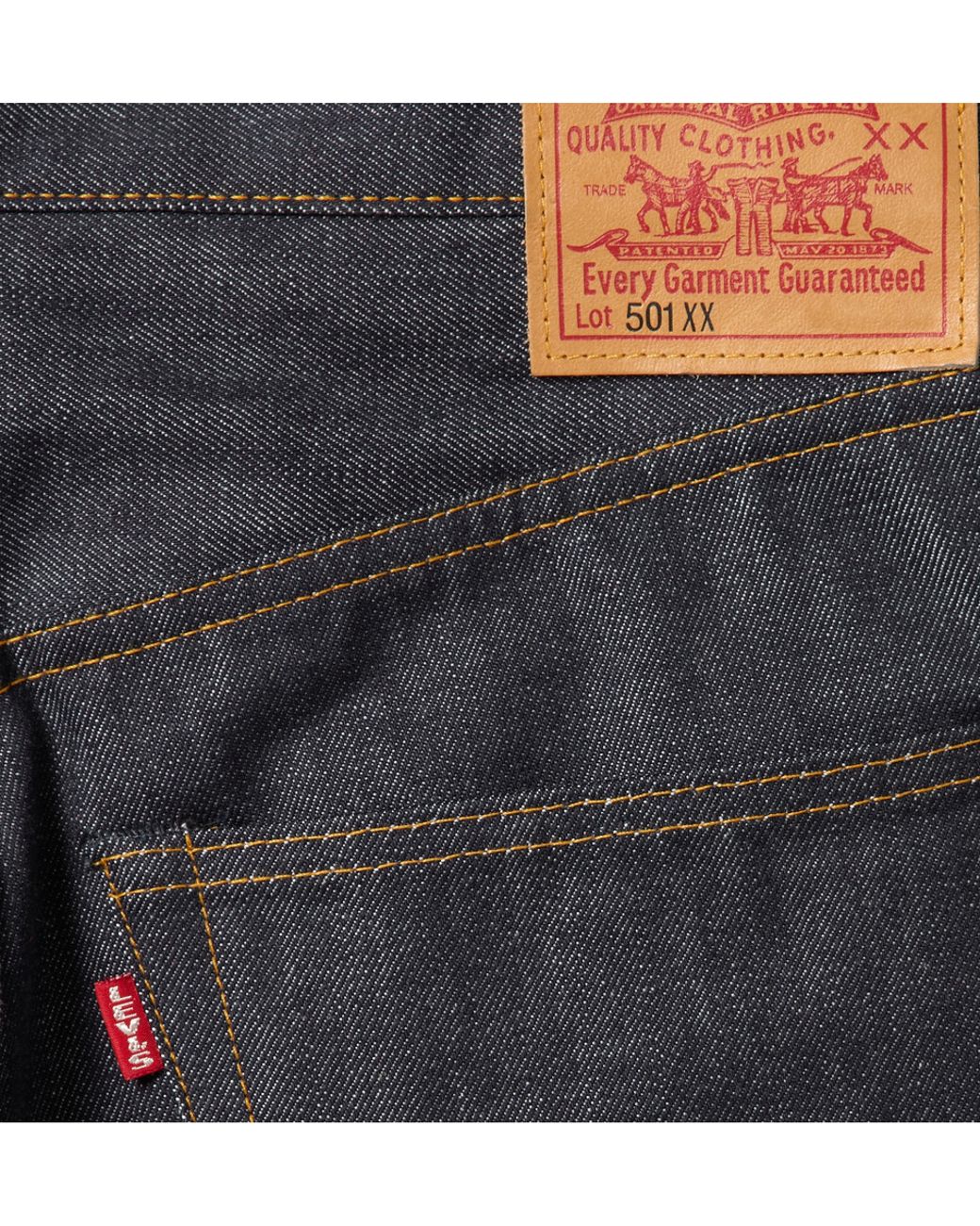 Levi's 1947 501 Shrink-to-fit Selvedge Denim Jeans in Blue for Men | Lyst UK
