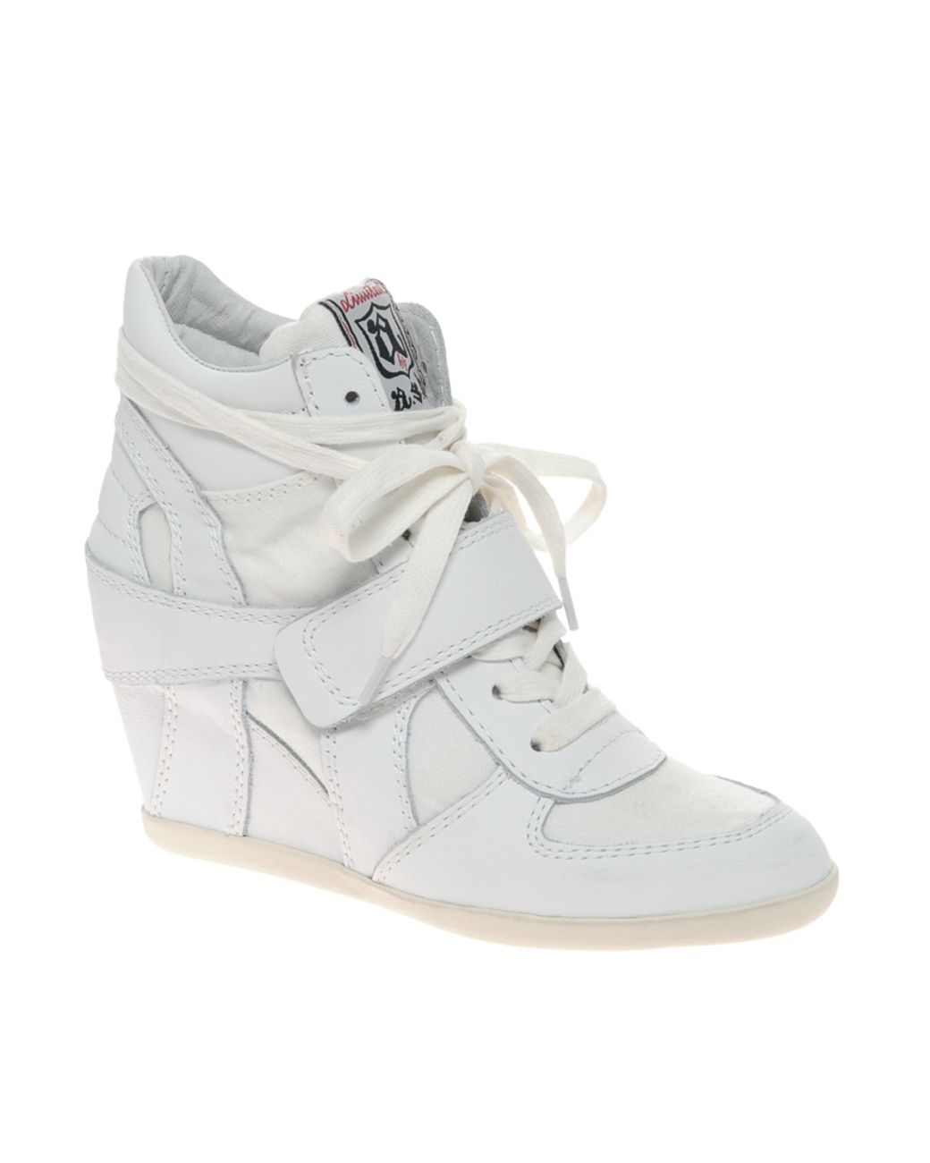 Ash Bowie Wedge Trainers in White | Lyst