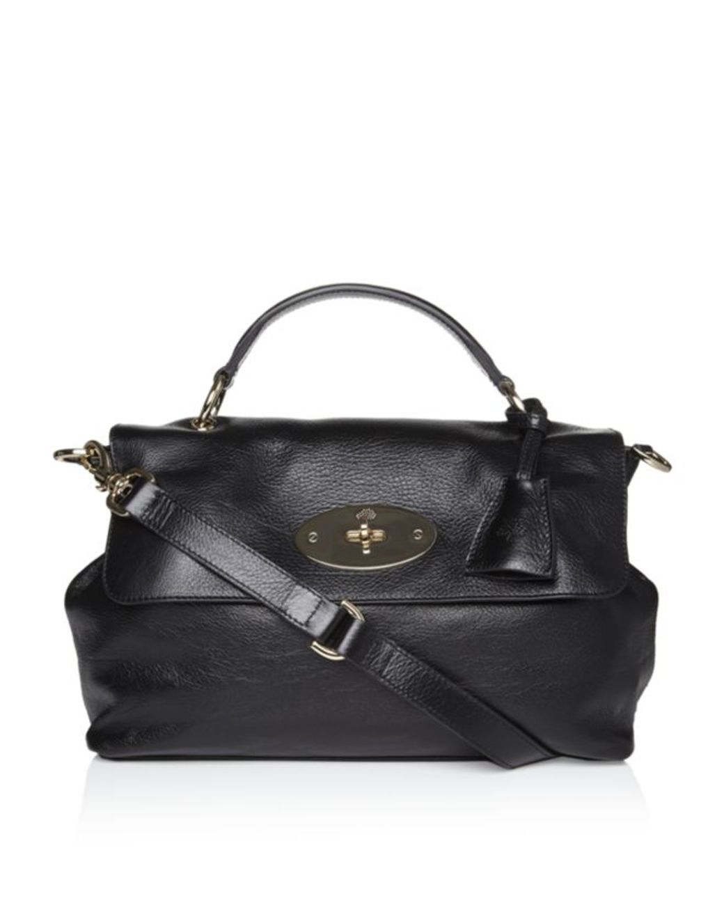 Mulberry Postmans Lock Satchel Black Lyst UK