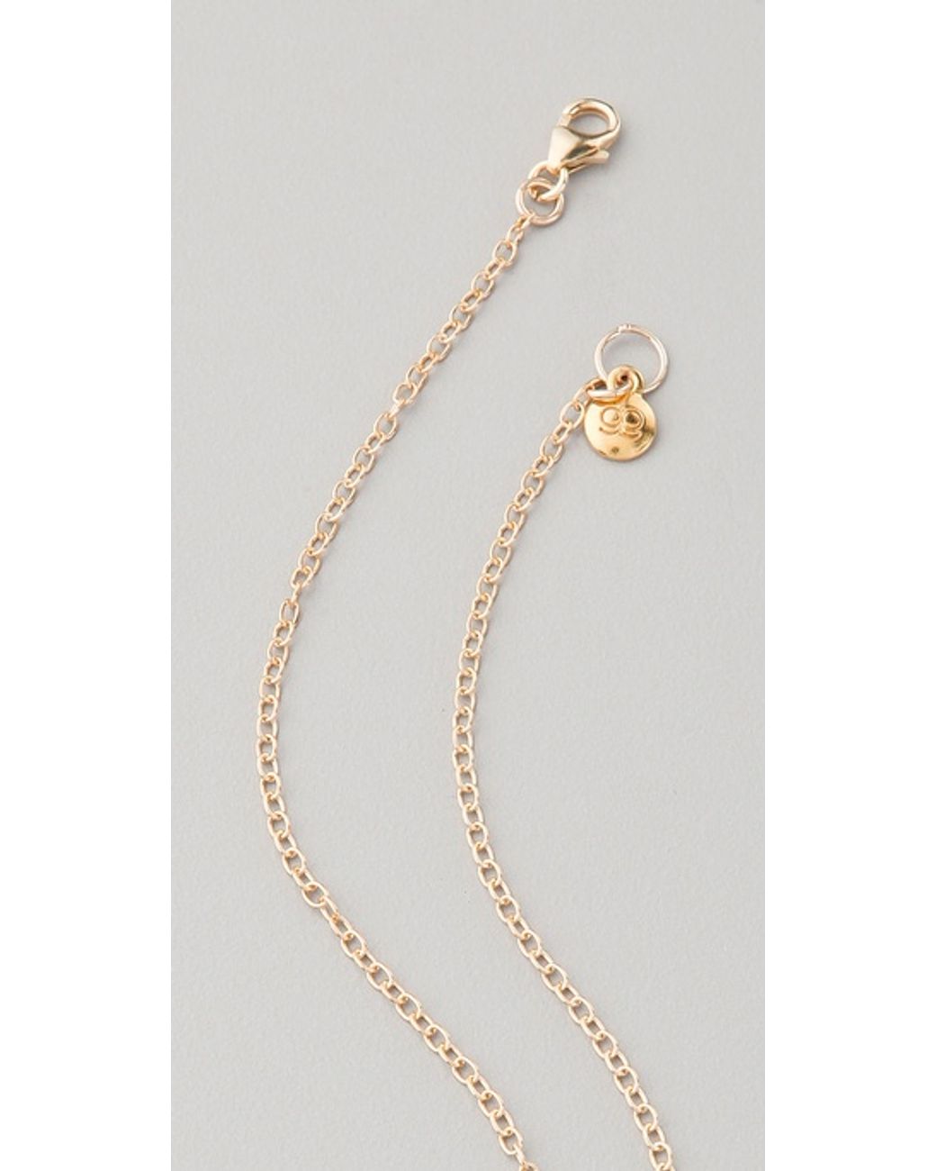 Gorjana cross necklace deals