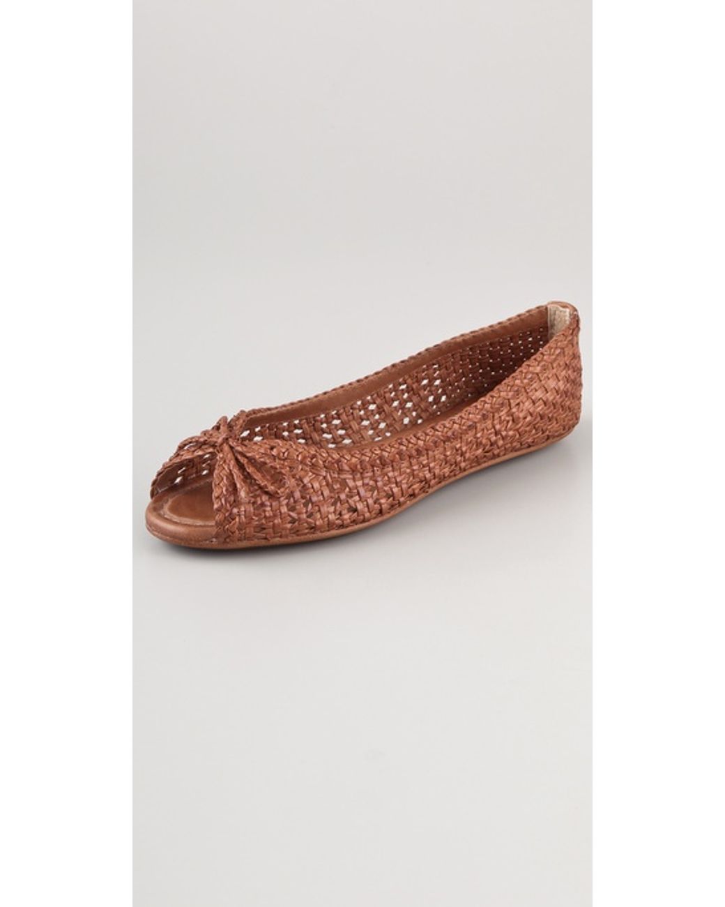 Frye woven flats sale