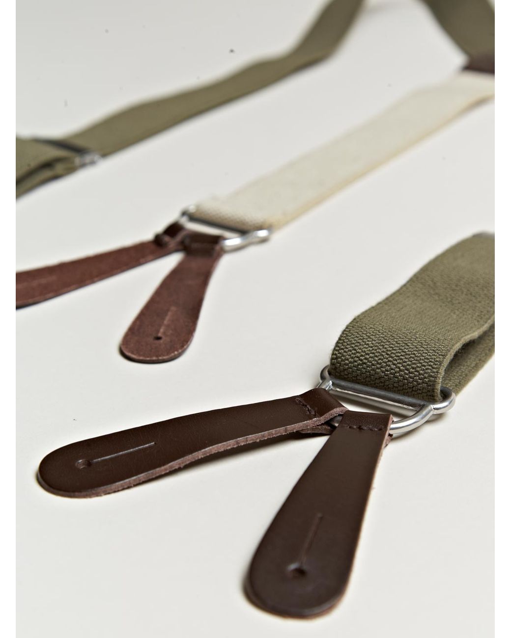 Nigel Cabourn Mens Army Braces in Green for Men | Lyst Canada