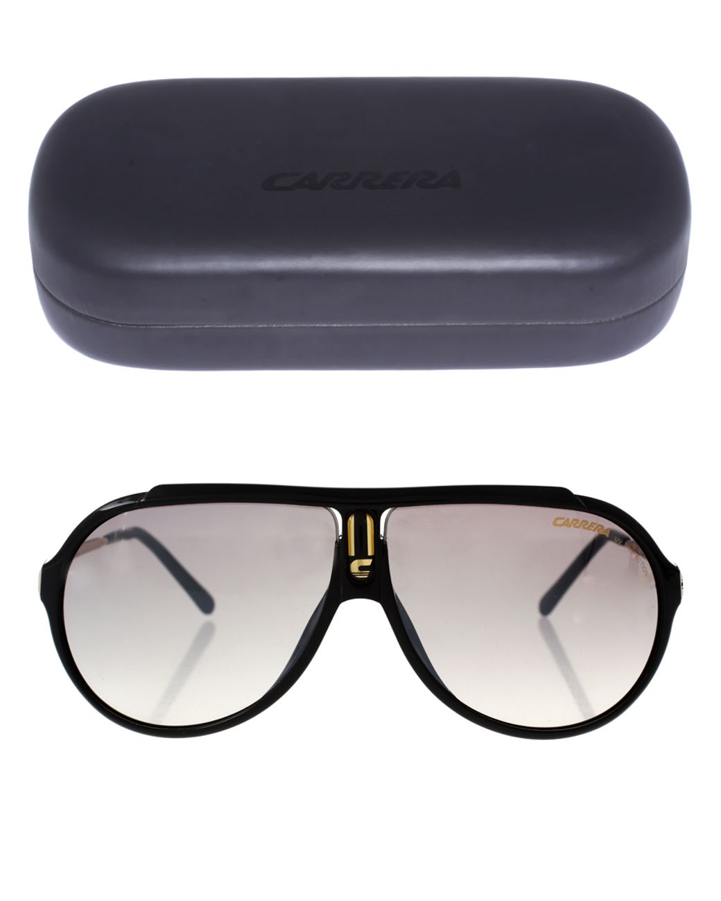 Carrera Carrera Endurance Aviator Sunglasses in Black for Men Lyst