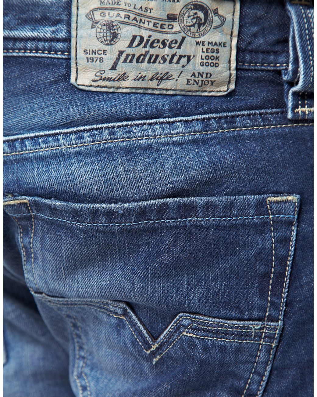 DIESEL Diesel Larkee 8b9 Straight Jeans 