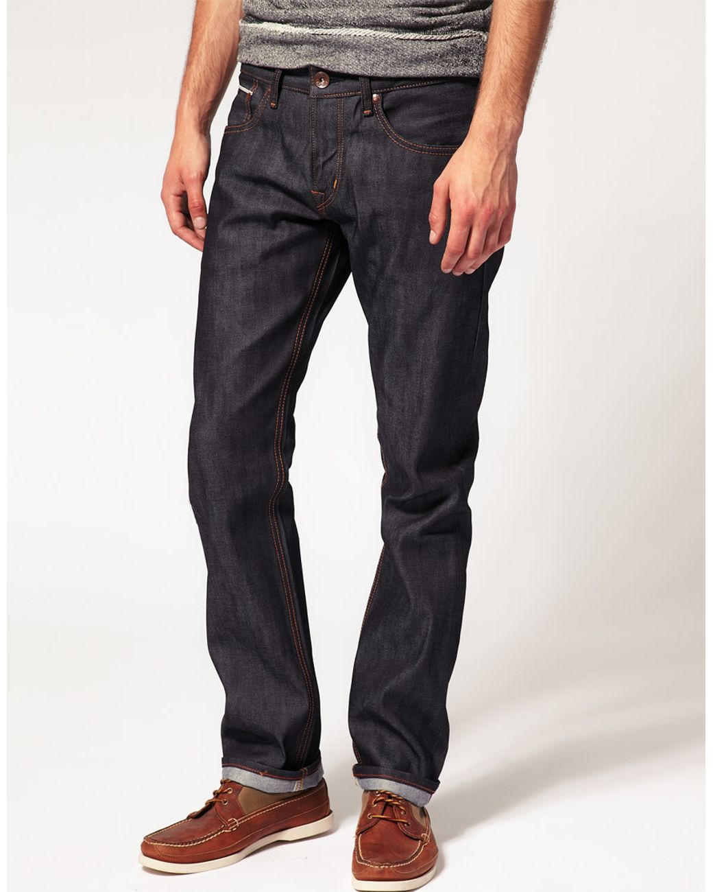 Edwin Sen Red Selvage Skinny Jeans for Men | Lyst