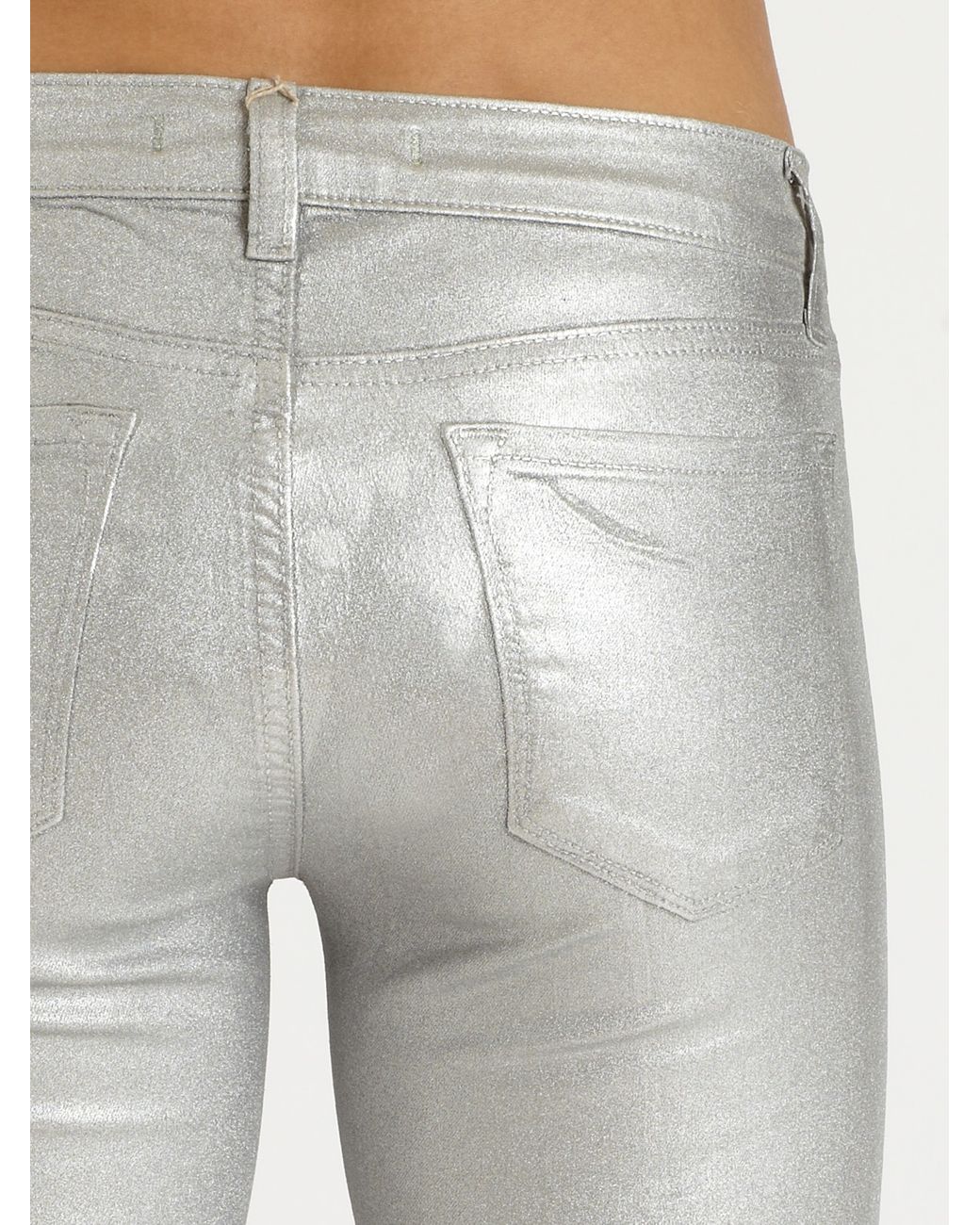 J Brand 901 Super Skinny Coated Jeans 