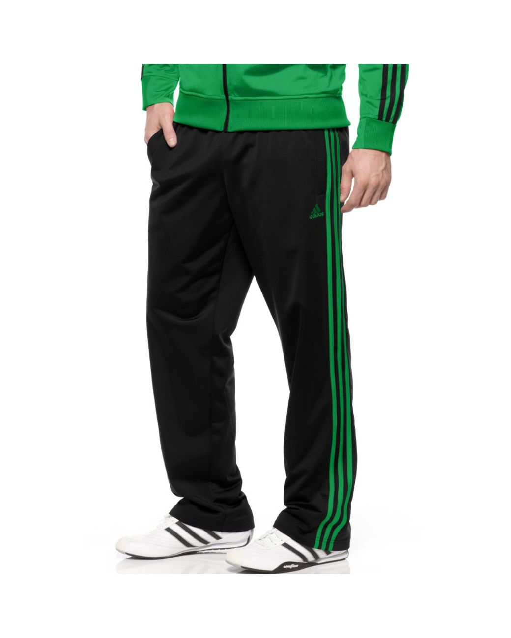 adidas Big and Tall Track Pants Black for Men |
